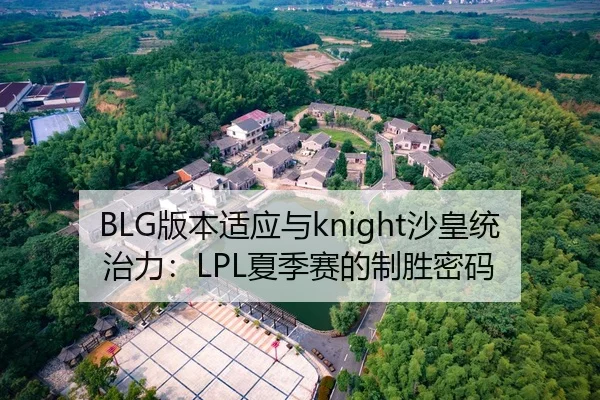 BLG版本适应与knight沙皇统治力：LPL夏季赛的制胜密码